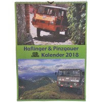 Haflinger - Pinzgauer Kalender 2018